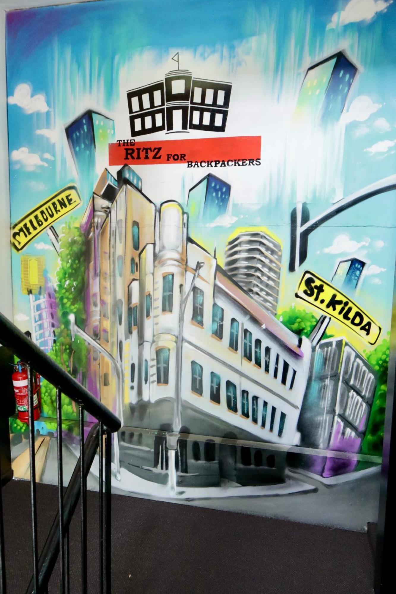 Хостел Ritz For Backpackers Мельбурн Екстер'єр фото